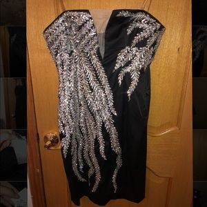 Mandalay Dress black with detail